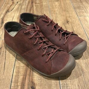 Keen oxford Sienna Burgandy Leather Shoes Women’s 11 (42)